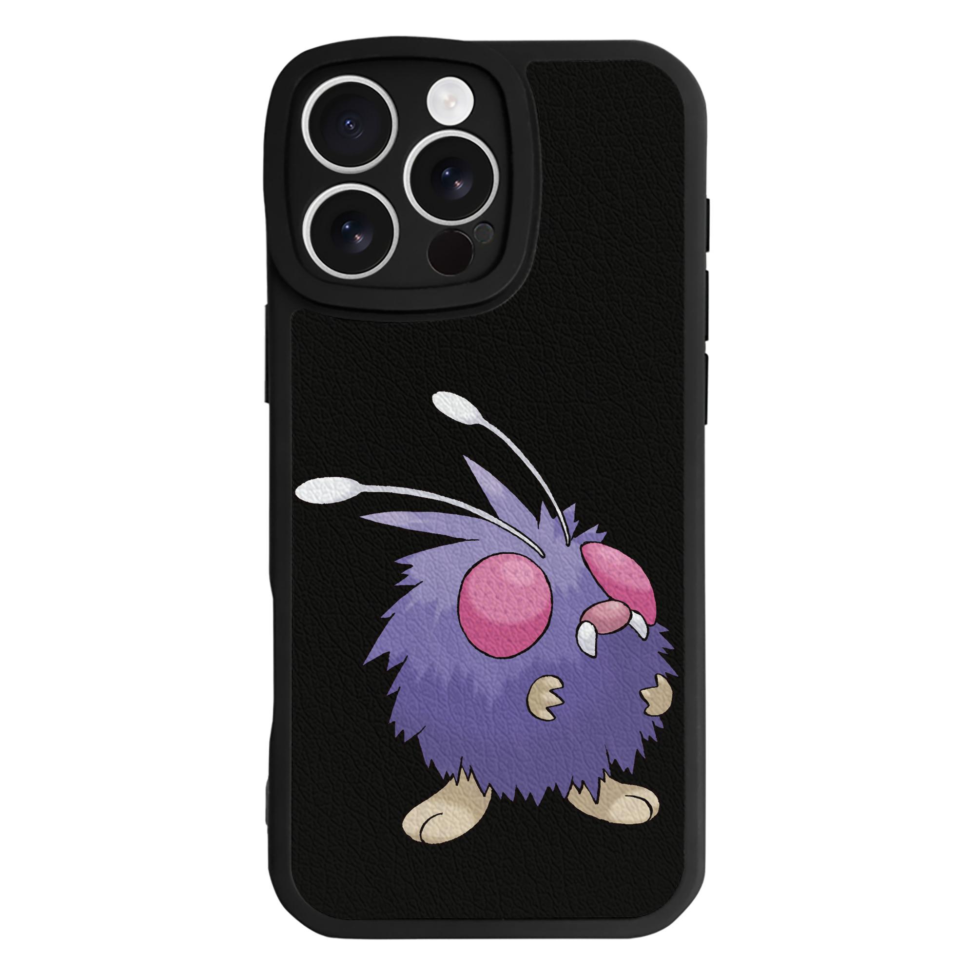 （画像用） ポケットモンスター Pokémon 【iPhone 16シリーズ対応】シリコンスマホケース（レザー調） 材質：シリコン